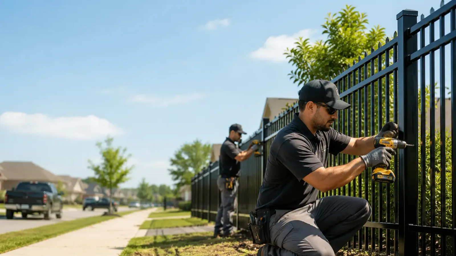 Metal Fence Installation in Darlington, PA